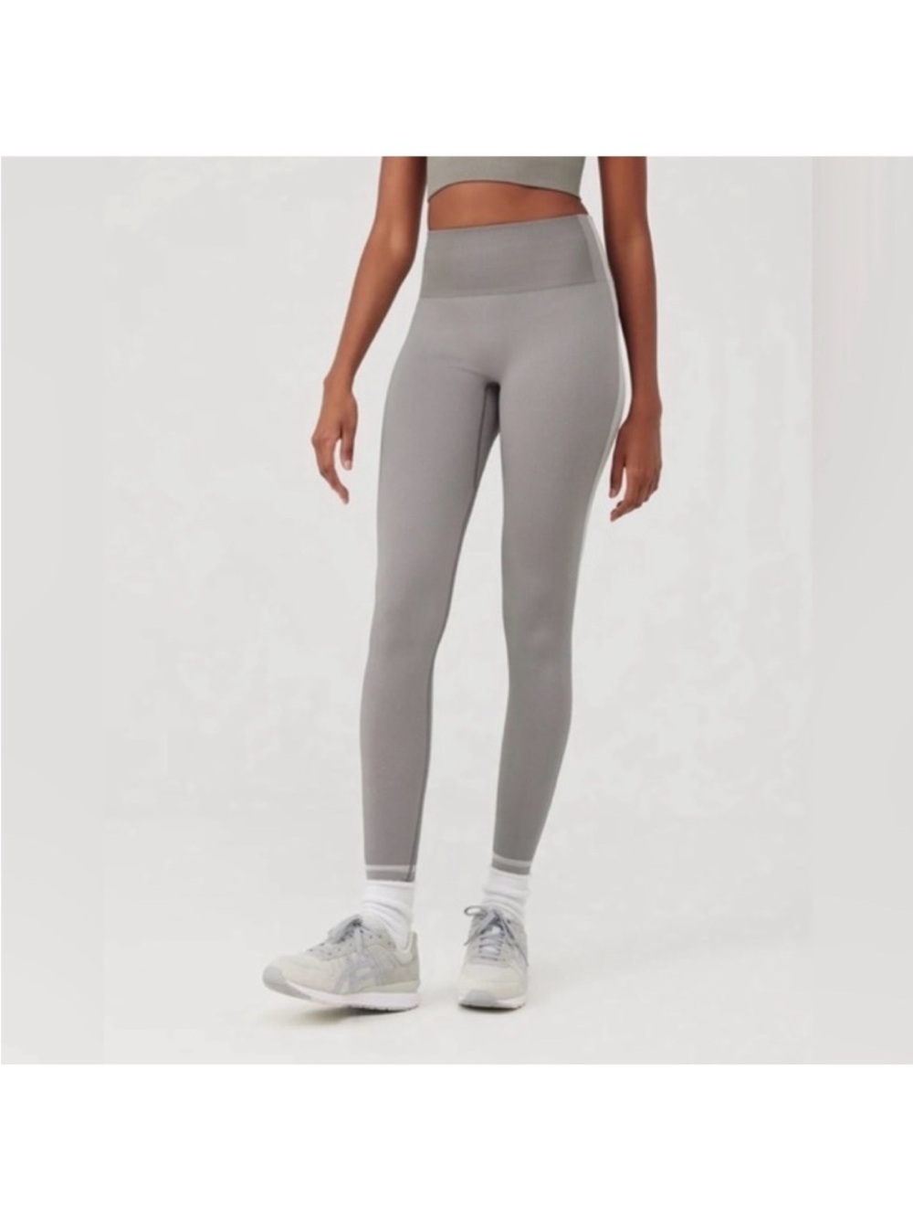 Outdoor Voices High-Waisted Gray Women’s Seamless Leggings
